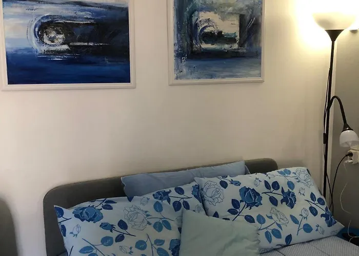 Apartamento Welcome In The Cozy Blue Nest Pedestrian Menton